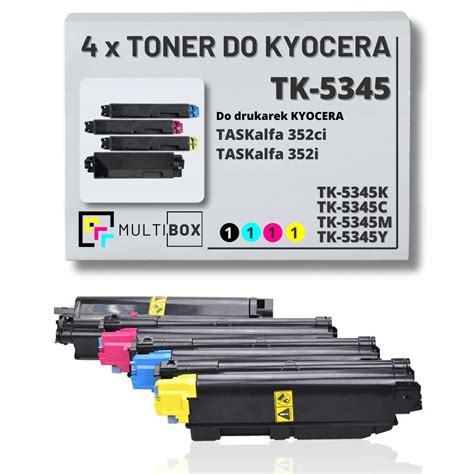 Pak Toner Do Kyocera Tk Taskalfa Ci K X K Cmyk Multibox