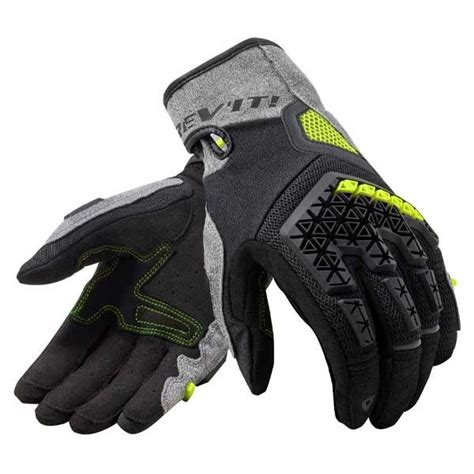 Revit Mangrove Summer Motorcycle Gloves Black Silver