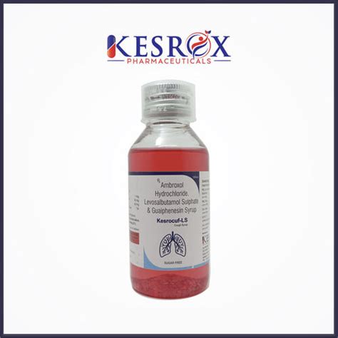 Ambroxol Hydrochloride Terbutaline Sulphate Guaiphenesin Menthol Syrup