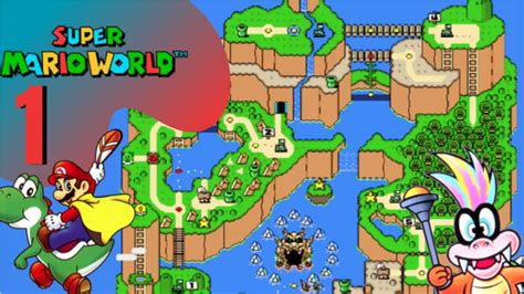 Lets Play Super Mario World Part 1welcome To Yoshis Islandpal100uncommentary Youtube