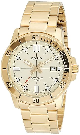 Casio Enticer Analog Gold Dial Men S Watch Mtp Vd G Evudf A