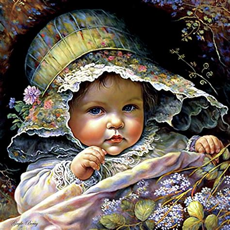 Baby Cindy Mixed Media By Gayle Berry Fine Art America