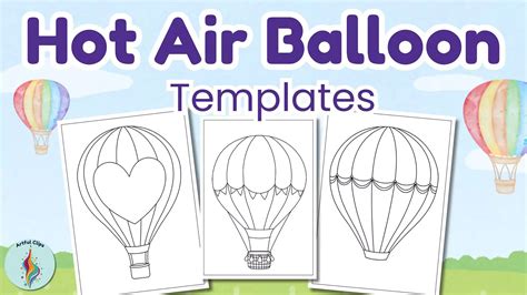 Free Printable Hot Air Balloon Template FREE Printables