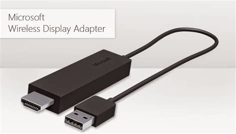 Microsoft Wireless Display Adapter Goes Official Show Whats On Your