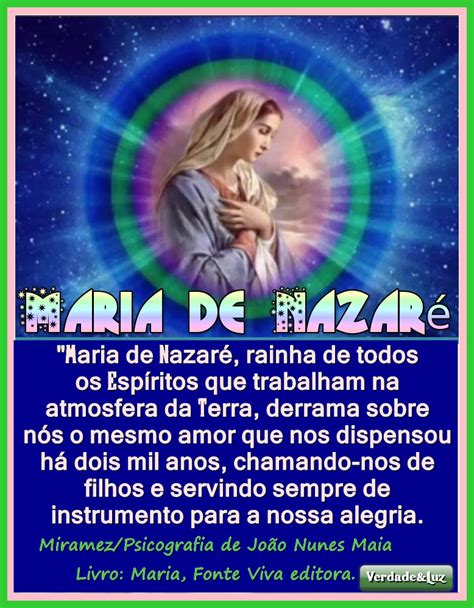 Maria De Nazare Amor E Amparo Verdade Luz