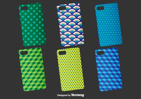 Geometric Phone Cases Vector Template 126025 Vector Art at Vecteezy