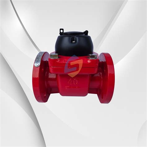 Water Meter SIRUS LXLC DN40 Woltman Hot Water Meter 90 Deg Cel Flow Meter Air Bersih 2 1 2