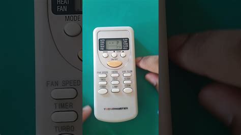 Como Usar El Control Remoto Del Aire Acondicionado Youtube