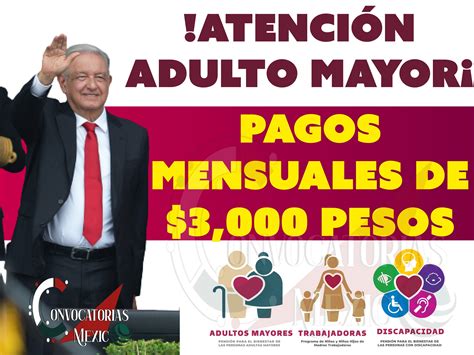 ≫ Amlo Presidente Propone Pensión Mensual Para Adultos Mayores Desde Los 65 Años ️【 Noviembre 2024】