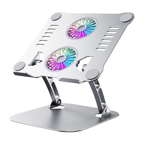 Laptop Holder with Cooling Fan ,Computer Stand, Ergonomic Quiet Fan ...