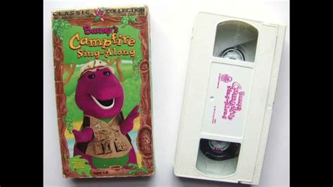 Barneys Campfire Sing Along Vhs Video Tape Vtg Lyons Group Rare Songs Tested Cavedumoulinfr