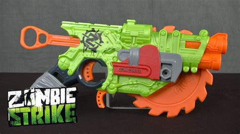 Nerf Zombie Strike Crosscut Pistola 4 Dardos Goma Hasbro 1 390 00