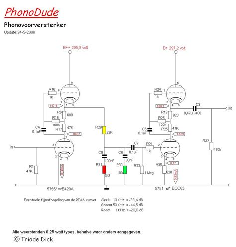 A Vintage Inspired Tube Phono Preamp The Schematic Revealed