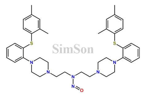 N Nitroso Vortioxetine Impurity Cas No Na Simson Pharma Limited