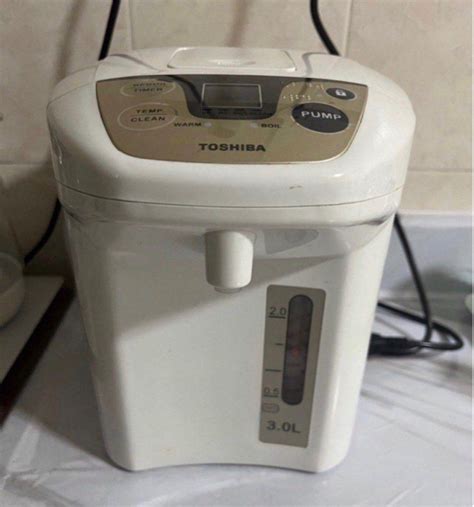 Toshiba Electric Hot Pot Water Heater Boiler Boiling Kettle TV Home Appliances