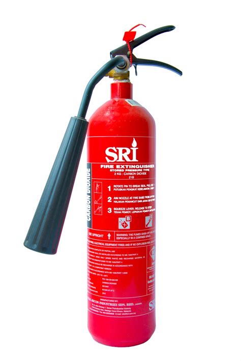 Sri Portable Carbon Dioxide Fire Extinguisher 2 Kg Fire Extinguisher Fire Safety Equipments