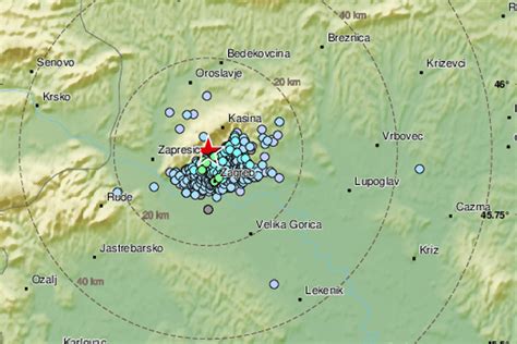SLAB POTRES U ZAGREBU Magnituda Je Bila 2 1 Po Richteru Ajme Ovo Je