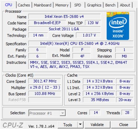 Xeon e5 2680 v4: характеристики, обзор, производительность, тесты и ...