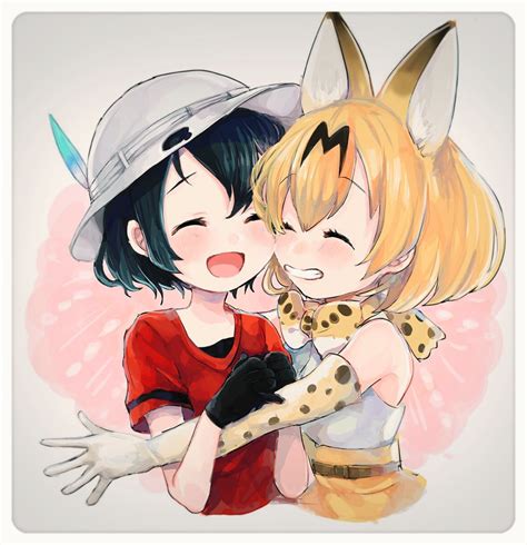 Serval Kemono Friends Kaban Kaban Kemono Friends Anime