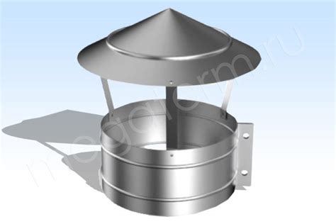 Зонт-Хомут Моно (К-к 240) d 115 L=210 Нж.Ст. (t=0,5) (Огнерус) - купить ...