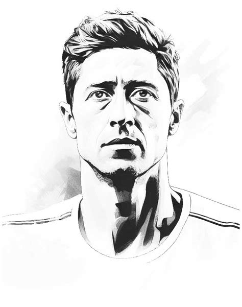 Robert Lewandowski Kolorowanka Do Wydruku