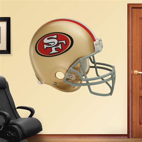 San Francisco 49ers Helmet Wall Decal | Shop Fathead® for San Francisco ...