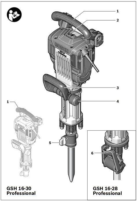 Bosch Gsh Demolition Hammer Instruction Manual