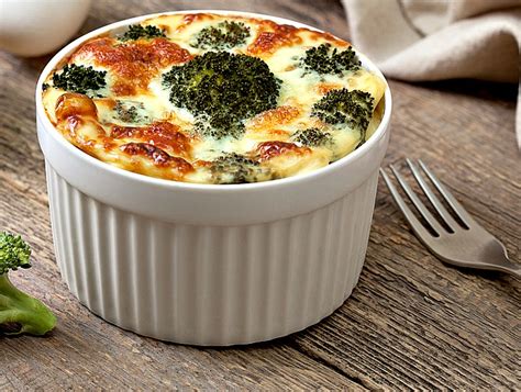 Instant Pot Healthy Cheesy Broccoli Egg Souffle Recipe