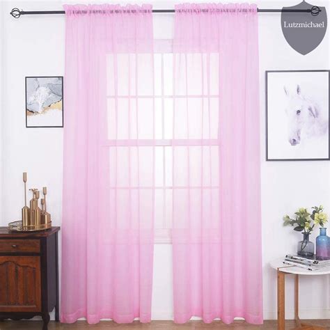 Homlpope Polyester Semi-Sheer Curtain Pair | Wayfair