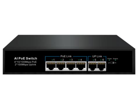 Коммутатор POE SMR-POE-4-2-250-AI
