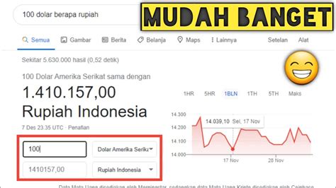 Cara Menghitung Kurs Dolar Ke Rupiah Konversi USD Ke IDR YouTube