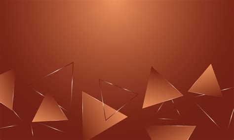 Abstract Bronze Triangle Geometric Background 8411169 Vector Art At