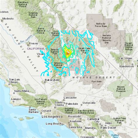 Earthquake Now Anaheim - California, united states has had: