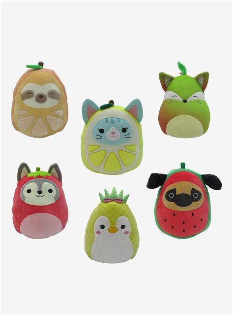 Hot Topic Squishmallows Fruit Squad Assorted Blind Plush Mall Of America