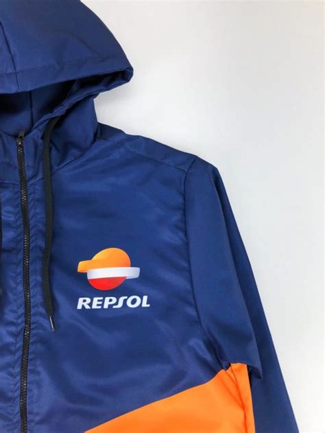 Jaqueta Corta Vento Azul Laranja Uniforme Personalizado Catavento