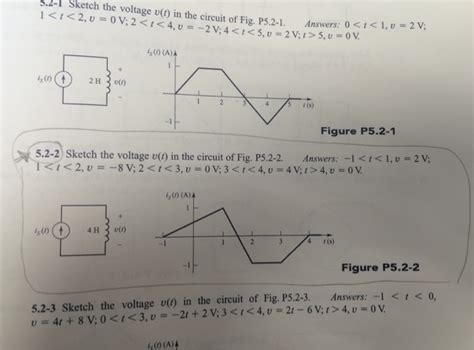 Solved Sketch The Voltage Upsilon T In The Circuit Of Fig