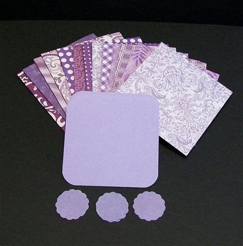 Purple Stationery Sets Purple Note Card Stationery Set 12 Blank