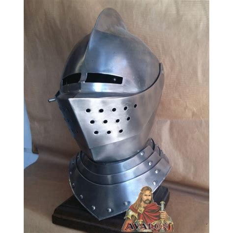 Medieval Knight Helmet Armet Medieval Helmet Medieval