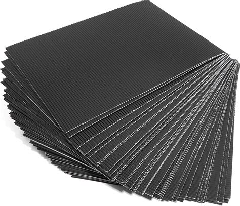 Amazon Bright Creations 48 Pack Corrugated Cardboard Paper Sheets