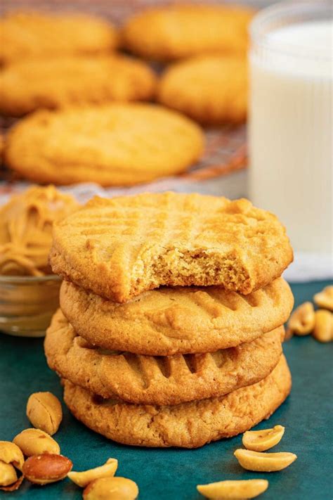 Classic Lunch Lady Peanut Butter Cookies Fun Cookie Recipes