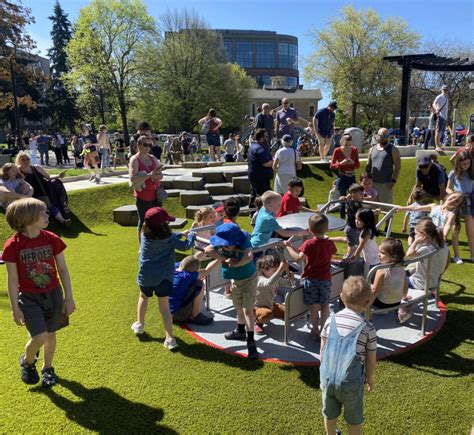 Vancouvers Esther Short Park Now Has A Playground For Everybody The