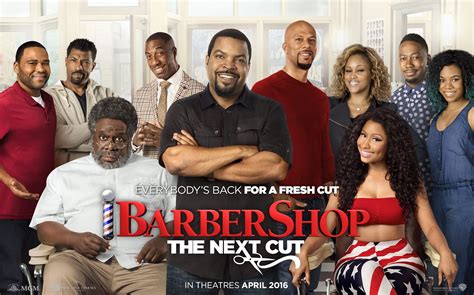 Hollywood's Popcorn Rating Scale : Movie Review-Barbershop The Next Cut