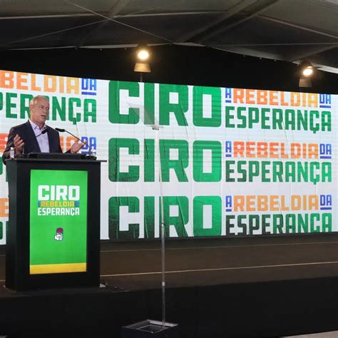 Isso Para Valer Diz Ciro Gomes Ao Lan Ar Pr Candidatura