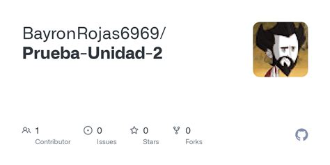 Github Bayronrojas Prueba Unidad