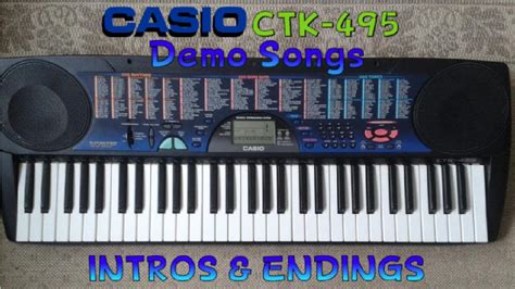 Casio Ctk Demo Songs Intros And Endings Youtube