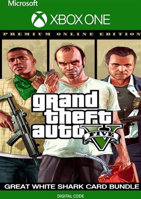 Grand Theft Auto V Premium Online Edition Great White Shark Card