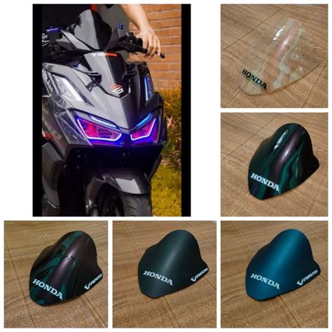 Jual Visor New Honda Vario Cbs Color Doff Free Double Tape Dan