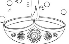 Draw A Diwali Diya Worksheets 99Worksheets Printable Worksheets