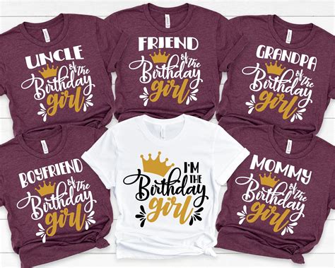 birthday squad shirts birthday girl shirt birthday crew shirts