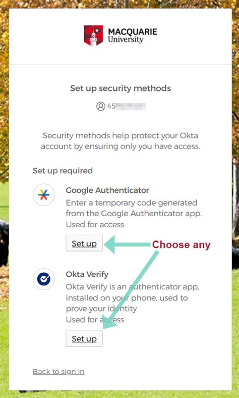 MFA Using Okta Verify Students